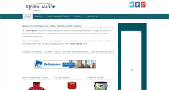 Desktop Screenshot of onlinemarine.com